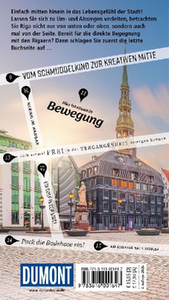 DUMONT direkt Reiseführer Riga