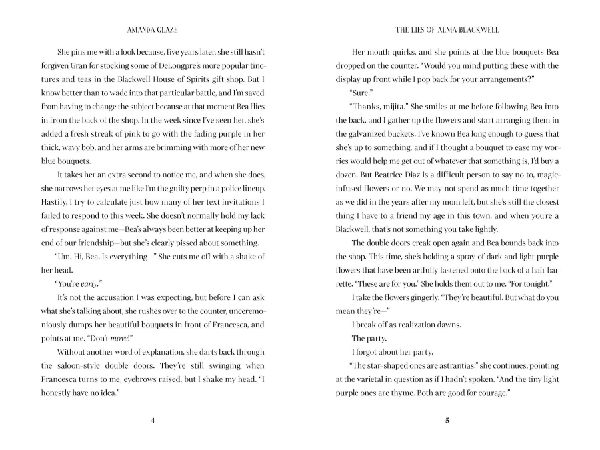 Lies of Alma Blackwell