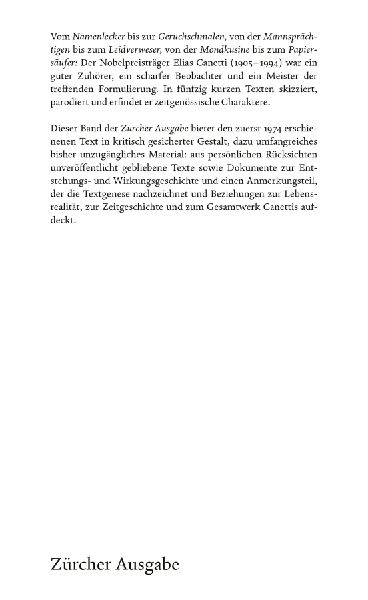 Der Ohrenzeuge - Zürcher Ausgabe, Band 4