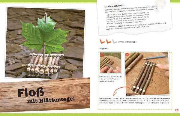 Tolle Schnitzereien I Schnitzbuch für Kinder ab 8 Jahren