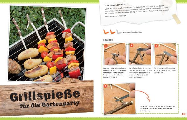 Tolle Schnitzereien I Schnitzbuch für Kinder ab 8 Jahren