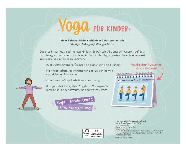 Yoga für Kinder - 30 einfache Übungen für Kinder von 2 bis 6 Jahren