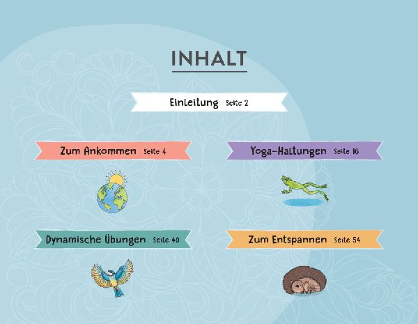 Yoga für Kinder - 30 einfache Übungen für Kinder von 2 bis 6 Jahren