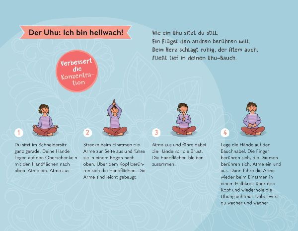 Yoga für Kinder - 30 einfache Übungen für Kinder von 2 bis 6 Jahren