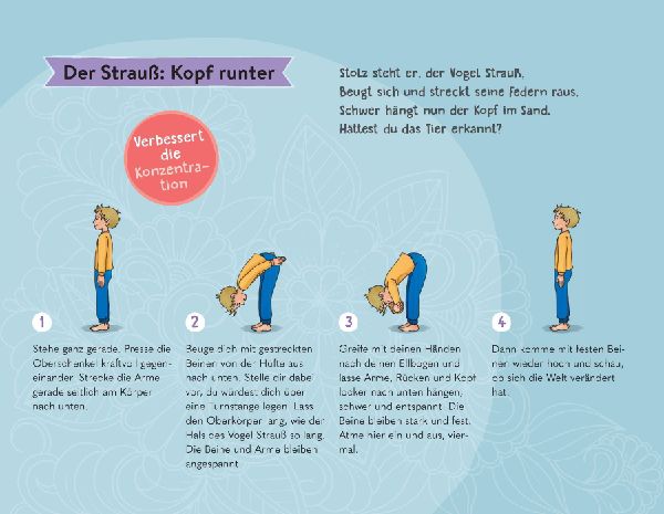 Yoga für Kinder - 30 einfache Übungen für Kinder von 2 bis 6 Jahren