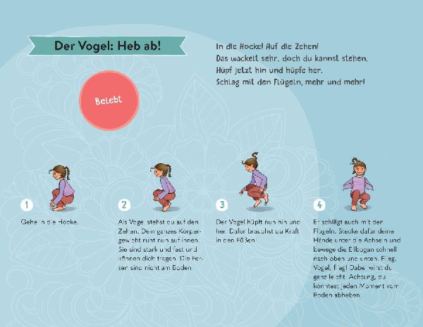 Yoga für Kinder - 30 einfache Übungen für Kinder von 2 bis 6 Jahren