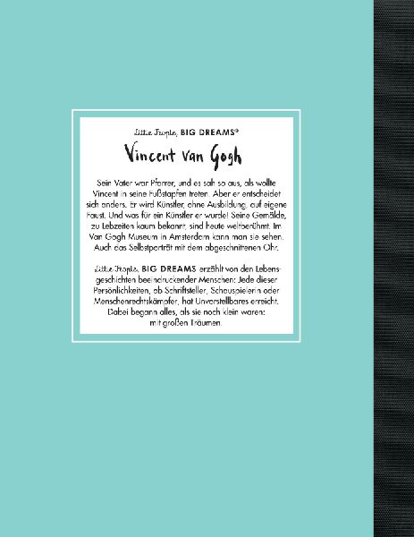 Vincent van Gogh - Little People, BIG DREAMS (Deutsche Ausgabe)