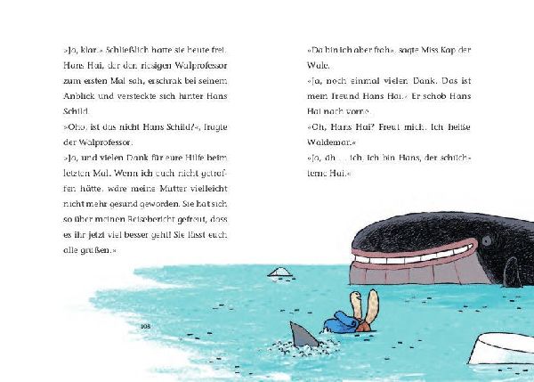 Viele Grüße vom schüchternen Hai