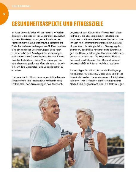 Fitness für Senioren - Gymnastik, Muskeltrainig, Stretching 60+