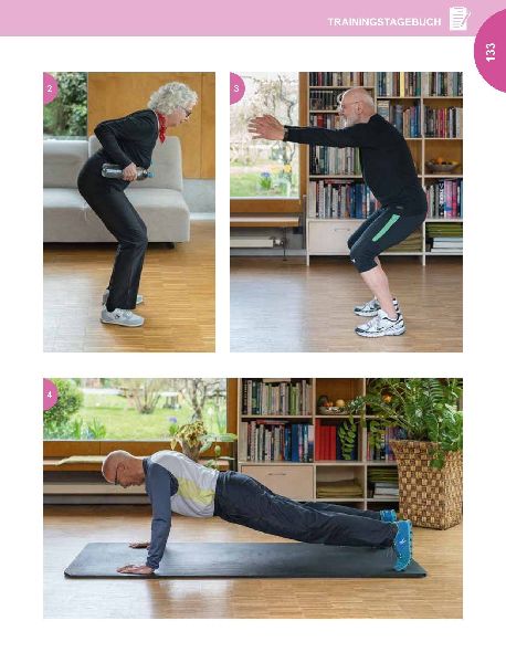 Fitness für Senioren - Gymnastik, Muskeltrainig, Stretching 60+