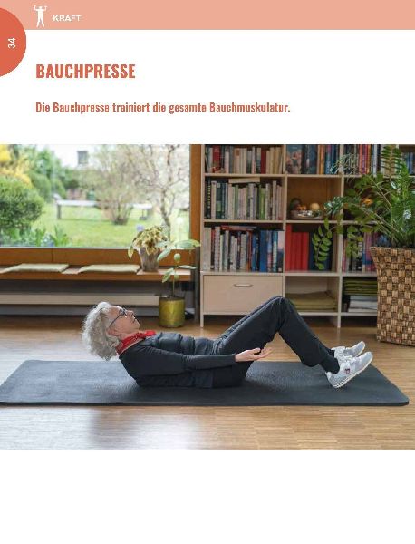 Fitness für Senioren - Gymnastik, Muskeltrainig, Stretching 60+