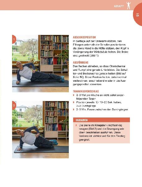 Fitness für Senioren - Gymnastik, Muskeltrainig, Stretching 60+