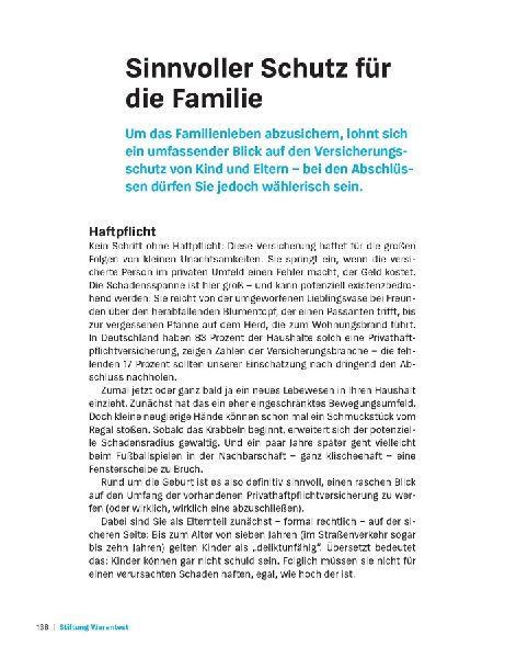 Mehr Geld für Eltern