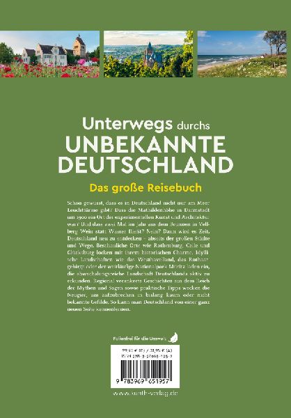 KUNTH Unterwegs durchs unbekannte Deutschland