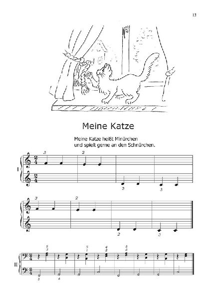 Klavierschule für Kinder, Band 1