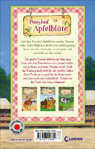 Ponyhof Apfelblüte (Band 23) - Lotte gibt nicht auf
