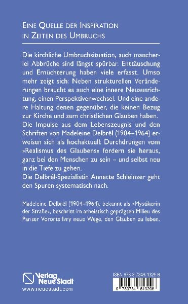 Madeleine Delbrêl - Prophetin für eine erneuerte Kirche