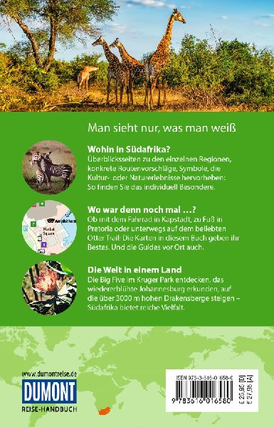 DUMONT Reise-Handbuch Reiseführer Südafrika