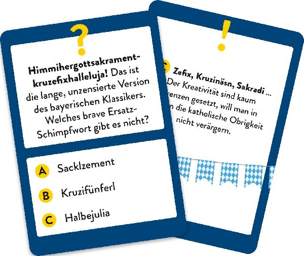 Schleich di! Das Schimpfwort-Quiz