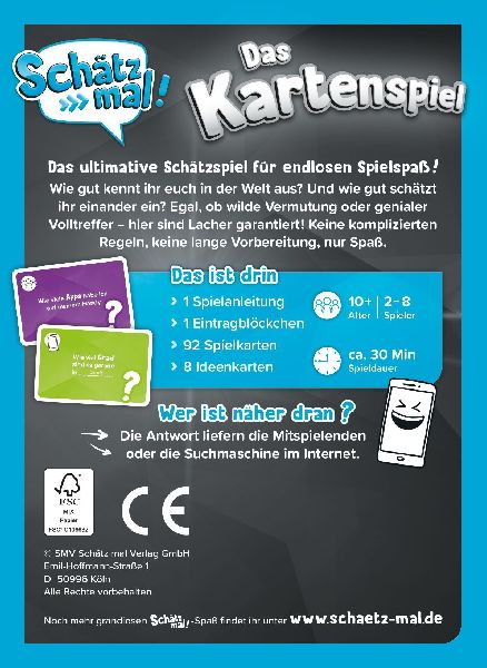 Schätz mal! Das Kartenspiel - Classic Edition