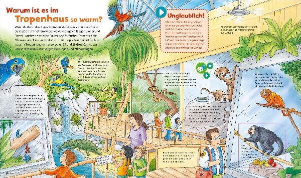 BOOKii® WAS IST WAS Junior Wir gehen in den Zoo!