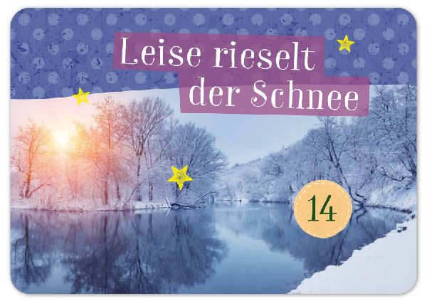 Bald ist Weihnachten - 24 Karten für den Advent
