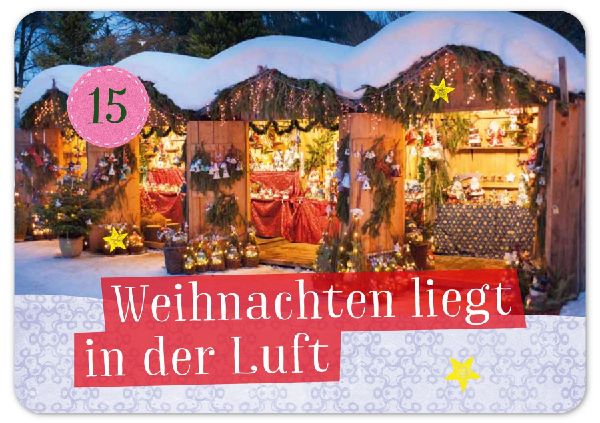 Bald ist Weihnachten - 24 Karten für den Advent