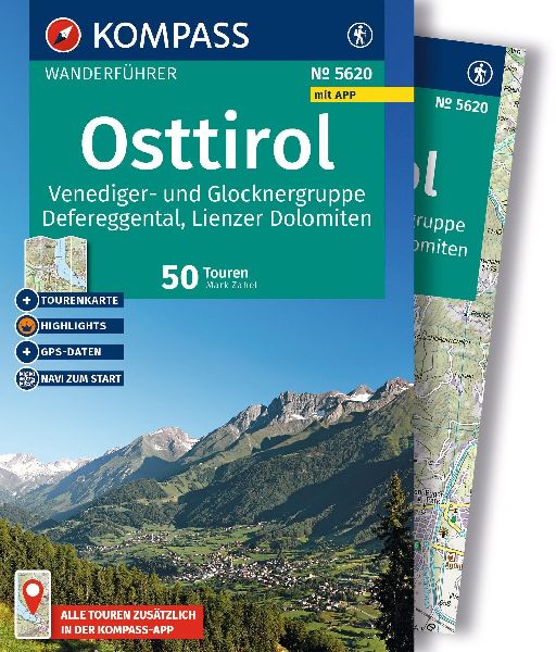 KOMPASS Wanderführer Osttirol, Venediger- und Glocknergruppe,...
