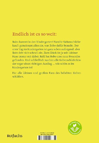 Bobo Siebenschläfer: Viel Spaß im Kindergarten!