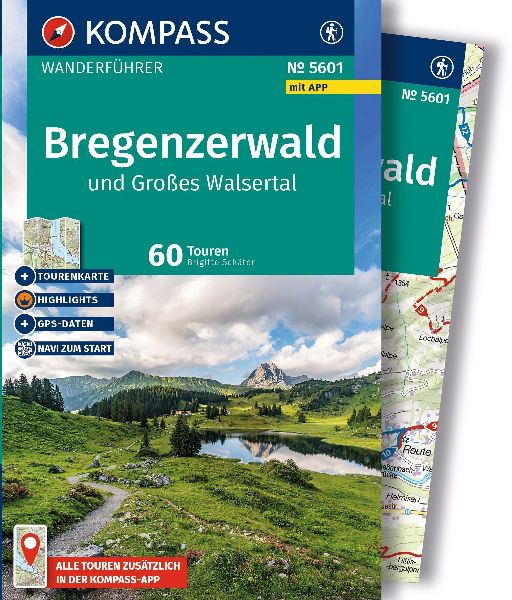 KOMPASS Wanderführer Bregenzerwald und Großes Walsertal, 60 ...