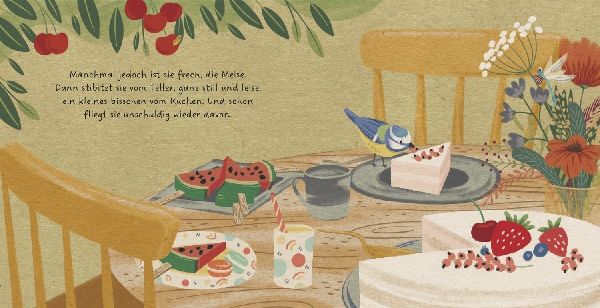 Meine Gartenfreunde. Die kleine Meise