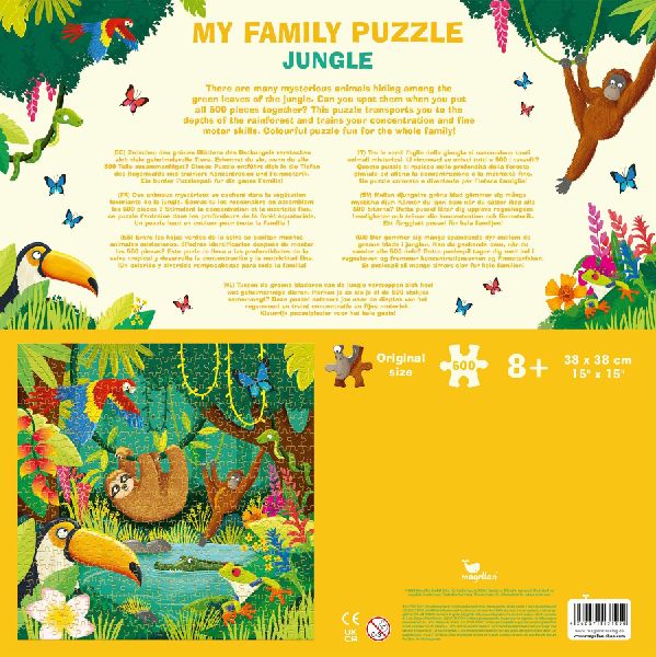 My Family Puzzle - Jungle 500 Teile