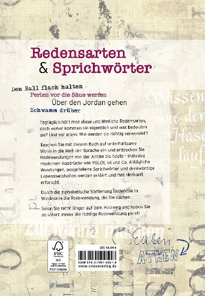 Redensarten & Sprichwörter