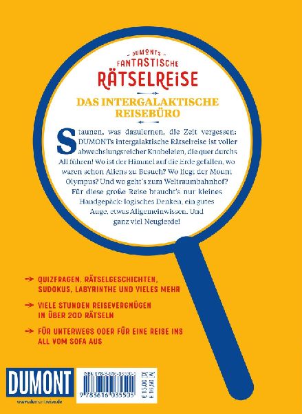 DUMONTs Fantastische Rätselreise Das intergalaktische Reisebüro