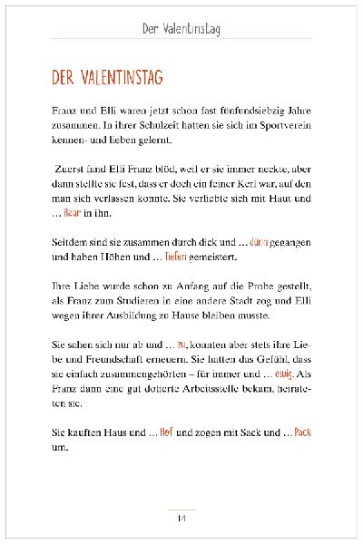 Zwillingswortgeschichten für Senioren