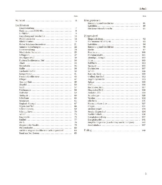 Dechbetten, Ziegetsdorf und Königswiesen