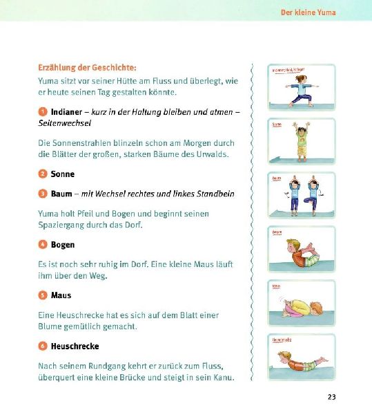 12 Kinderyoga-Mitmachgeschichten