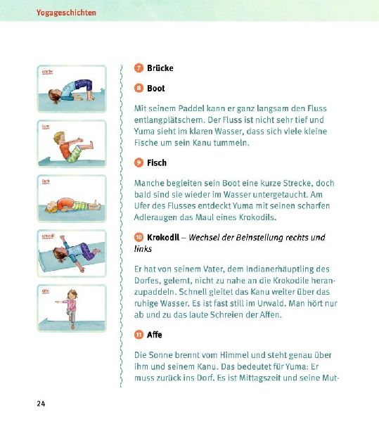 12 Kinderyoga-Mitmachgeschichten
