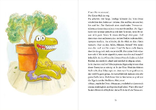 Luzie Raptor. Ferien mit Dino