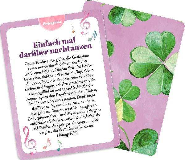 Inspirationskarten: Aktiviere deine Glücksgefühle