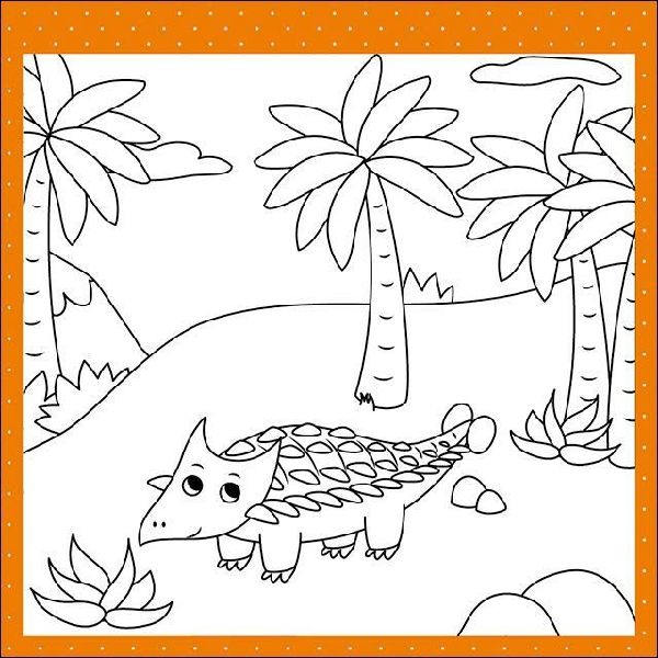 Das magische Wassermalbuch - Dinosaurier