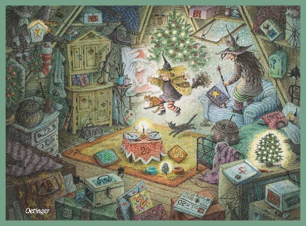 Die kleine Hexe. Adventskalender