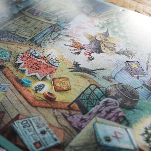Die kleine Hexe. Adventskalender