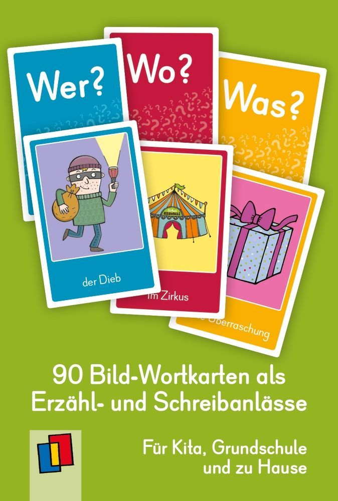 Wer? Wo? Was?  90 Bild-Wortkarten als Erzähl- und Schreibanl�...