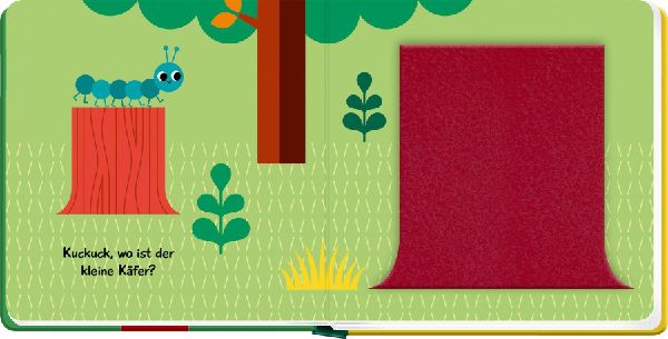 Mein Filz-Fühlbuch: Kuckuck, kleine Biene!