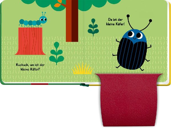 Mein Filz-Fühlbuch: Kuckuck, kleine Biene!