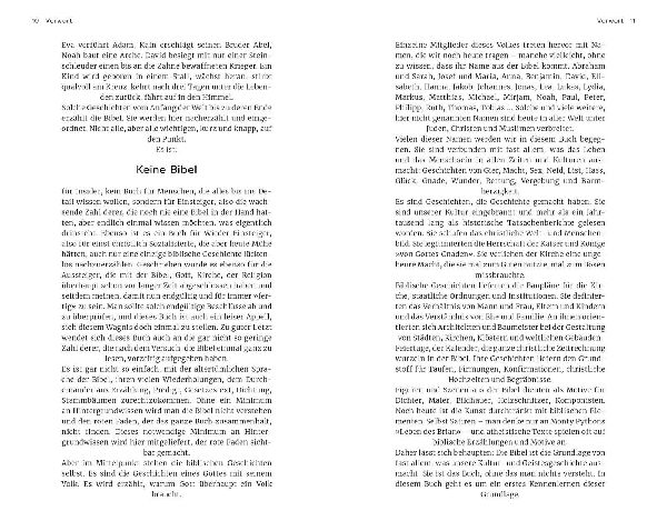 Keine Bibel