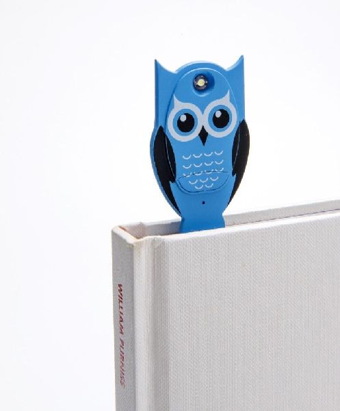 Flexilight Animal Leselicht (Eule) | 2 in 1 Leselampe & Lesezeichen | LED Leselicht | Geschenk für Leser, Buchliebhaber | Deutsche Ausgabe