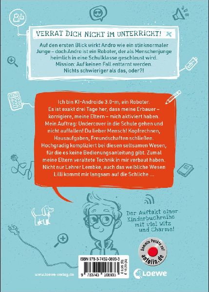 Andro, streng geheim! (Band 1) - Fehlermeldung: Schule