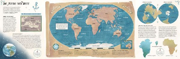 Mein großer Seekarten-Atlas - Entdecke die Welt der Meere und Ozeane